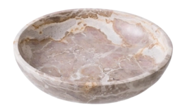 Schaal Eichholtz Bowl Revolt Brown Marble