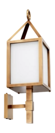 Tuinverlichting Eichholtz Outdoor Riserva Antique Brass Finish