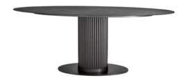 Tuintafel Eichholtz Outdoor Volterra Oval Marble Look Top