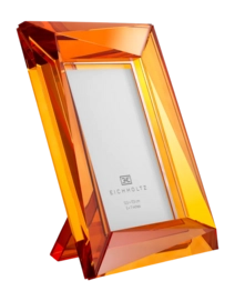 Fotolijst Eichholtz Obliquity L Crystal Orange Glass 17,5 x 12,5 cm (Set van 2)