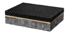 Opbergbox Eichholtz Box Seaside L Black Grey