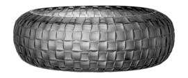 Schaal Eichholtz Bowl Varese Grey
