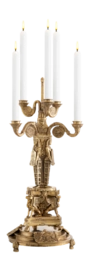 Kaarshouder Eichholtz Decaix Vintage Brass Finish