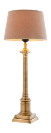 Tafellamp Eichholtz Cologne S Antique Brass Finish Incl Shade