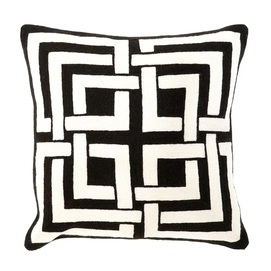 Sierkussen Eichholtz Blakes Black White (50 x 50 cm)