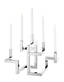 Kaarshouder Eichholtz Skyline Nickel Finish