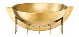 Schaal Eichholtz Bowl Bismarck Gold Finish
