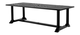 Tuintafel Eichholtz Outdoor Bell Rive Rectangular Black