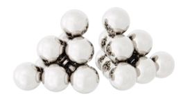 Boekensteun Eichholtz Carioca Nickel Finish (Set van 2)