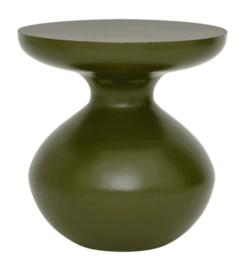 Bijzettafel Urban Nature Culture Tummy Green Ø38