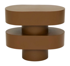 Side Table Urban Nature Culture Ovaali Golden Brown