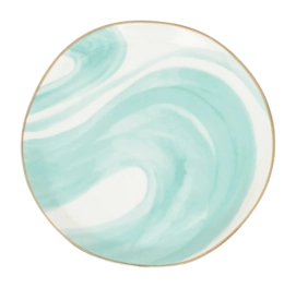 Ontbijtbord Urban Nature Culture Good Morning Emerald Green 17 cm