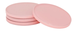 Onderzetter Urban Nature Culture Glass Coaster Pink (Set van 4)