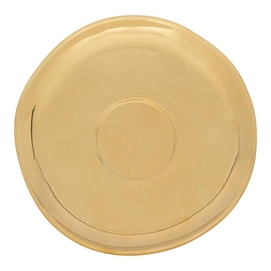 Piattino per tazza Urban Nature Culture Good Morning Ø 15,5 cm, Ceramica, Giallo Oro