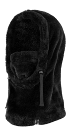 Balaclava Poederbaas Dames Fluffy Black