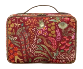 Trousse de Toilette Pip Studio Casey Beauty Case Querida Velvet Red