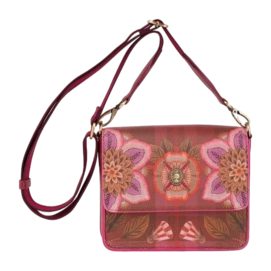 Schoudertas Pip Studio Fenna Cross Body Bag Small Flores Felices Red