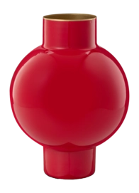 Vase Pip Studio Metal Small Red 18 x 24 cm