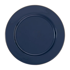 Schaal Pip Studio Metal Dark Blue 32 cm (Set van 2)