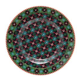 Petit Four Plate Pip Studio Clover Green 12 cm (Set of 6)