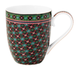 Mug Pip Studio Clover Green 450 ml (Set of 6)
