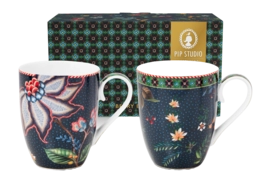 Mok Pip Studio Berry Blues 350 ml (Set van 2)