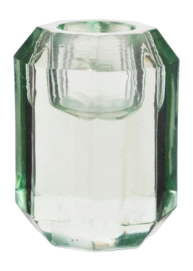 Kandelaar vtwonen Cilinder Shape Glass Ice Blue 7x5,5cm