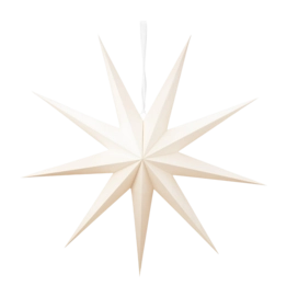 Kerstdecoratie vtwonen Christmas Star Paper Pearl 110cm