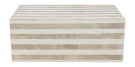 Opbergbox vtwonen Rectangular Pearl Stripes 25x15x10cm