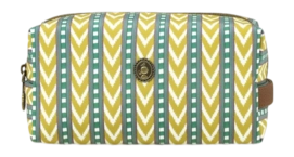 Toilettas Pip Studio Coco Cosmetic Bag Medium Samba Stripe Lime