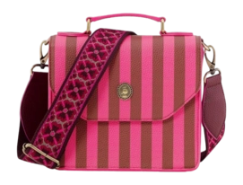 Sac à Bandoulière Pip Studio Frances Cross Body Bag Small Stripe Pink
