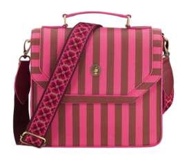 Schultertasche Pip Studio Frances Cross Body Bag Medium Stripe Pink
