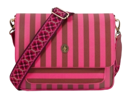 Shoulder Bag Pip Studio Fenna Cross Body Bag Medium Stripe Pink