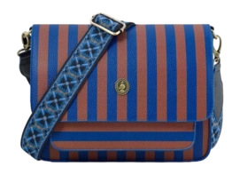 Shoulder Bag Pip Studio Fenna Cross Body Bag Medium Stripe Blue