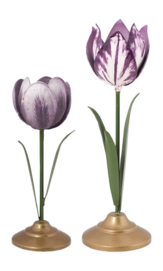 Kandelaar Pip Studio Tulip Lilac  (Set van 2)
