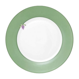 Ontbijtbord Pip Studio Lily & Lotus Uni Light Green 21 cm (Set van 6)