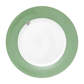 Dinner Plate Pip Studio Lily & Lotus Uni Light Green 26.5 cm (Set of 6)