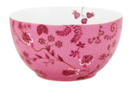 Kom Pip Studio Jolie Flowers Pink 12cm (Set van 6)
