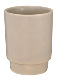 Mug vtwonen Without Ear Ceramic Flax 250 ml (Set of 4) 25