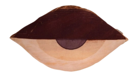 Sierkussen vtwonen Eye Shape Small 45 x 30 cm