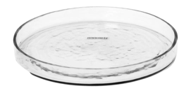 Serveerbord vtwonen Glass Clear Round 30 cm