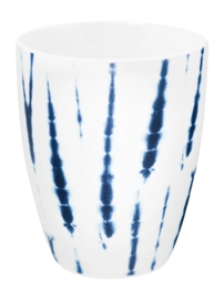 Mug vtwonen XL Without Ear Tie-Dye White 400 ml (Set of 4)