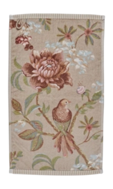 Gästehandtuch Pip Studio Secret Garden Khaki (30 x 50 cm)