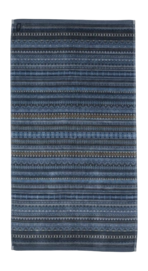 Duschtuch Pip Studio Geometric Print Dark Blue (55 x 100 cm)