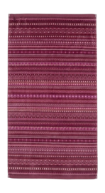Duschtuch Pip Studio Geometric Print Dark Pink (55 x 100 cm)
