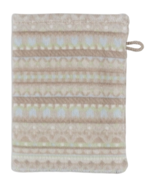 Washandje Pip Studio Geometric Print Sand (16 x 22 cm)
