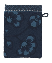 Waschlappen Pip Studio Jasmin Jacquard Dark Blue (16 x 22 cm)