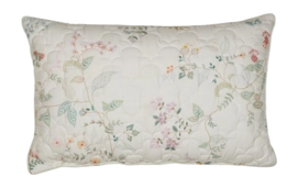 Sierkussen Pip Studio Kili Flower Quilted Wit (45 x 70 cm)