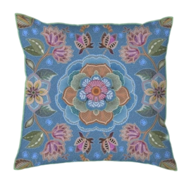 Coussin Décoratif Pip Studio Matata Square Blue (53 x 53 cm)