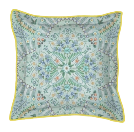 Zierkissen Pip Studio Alfombra Square Hellblau (45 x 45 cm)